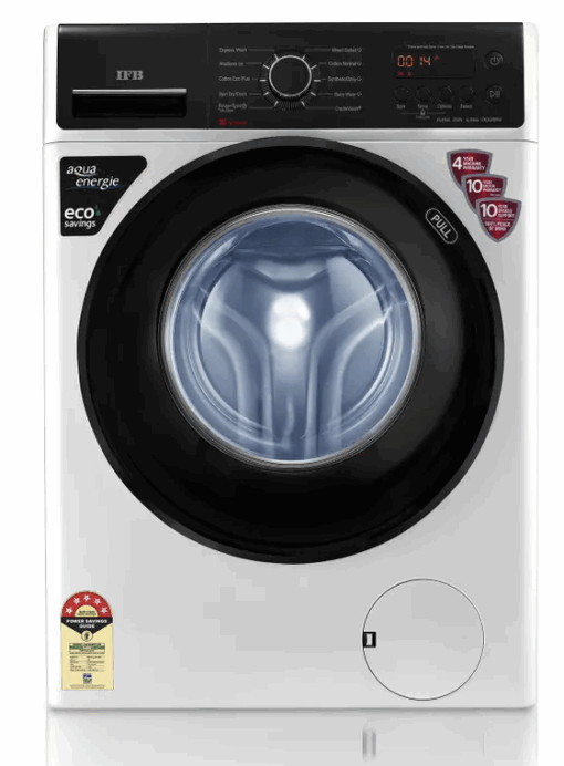 IFB 6.5 kg with Steam Wash, Aqua Energie, Anti-Allergen Fully Automatic Front Load Washing Machine with In-built Heater White  (ELENA ZWS 6510)
